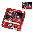 Cars 3D Puzzle mit 72 Teile Maße ca. 25x20cm